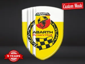 Fiat Abarth Adesivi Vetri Auto su Misura Forti Limitati Edizione